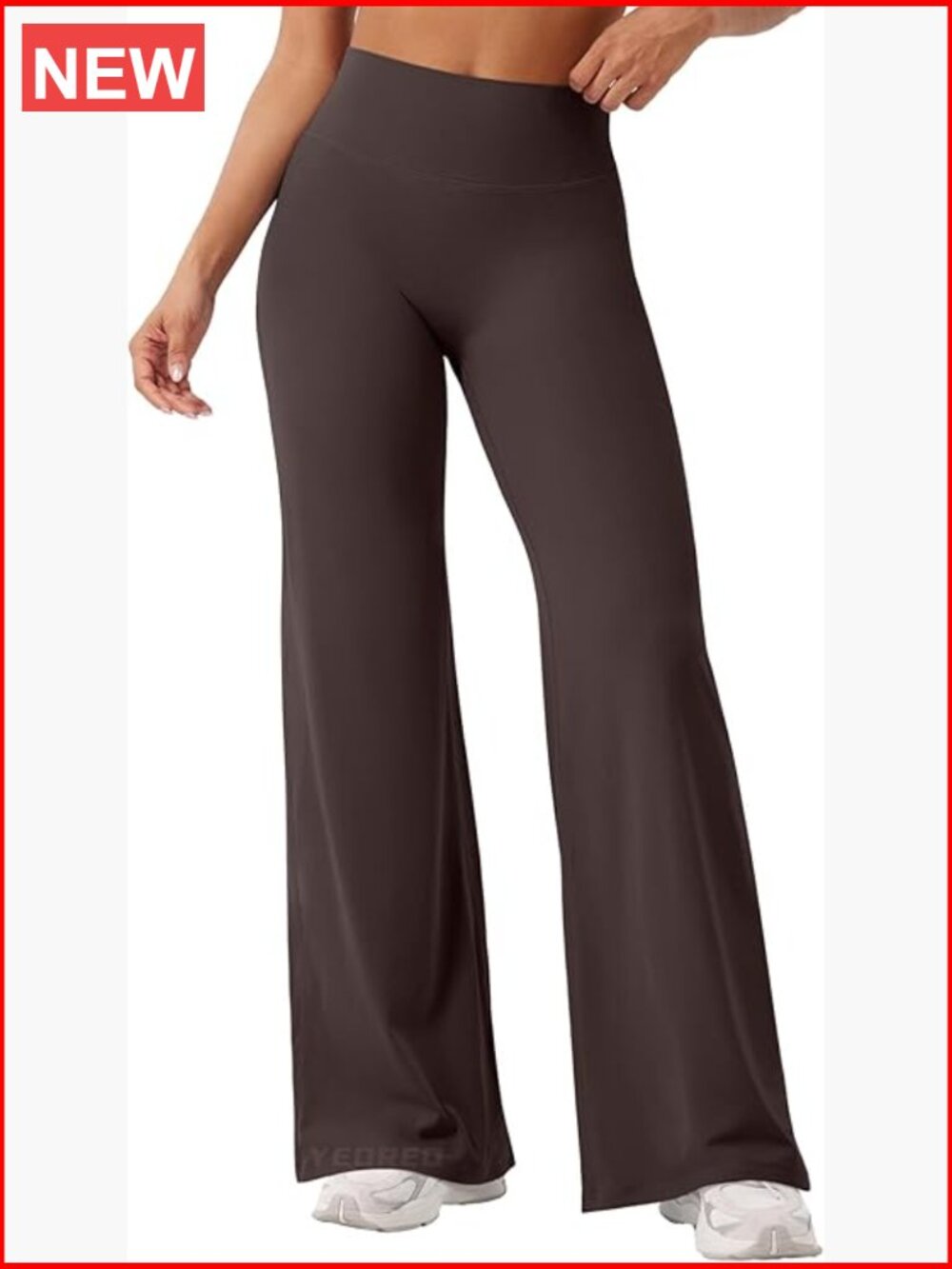 High Waist Straight Leg Workout Leggings No Front Seam Yoga Pants Buttery Soft